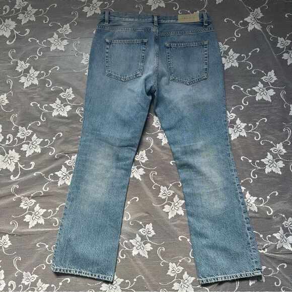 IRO Fitte Freya Cropped Flare Denim Jeans Sz 27 - Picture 4 of 12